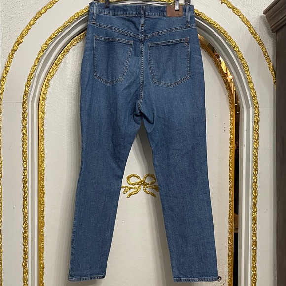 Madewell The High-Rise Slim Boyjean – Size 32 - Picture 4 of 7